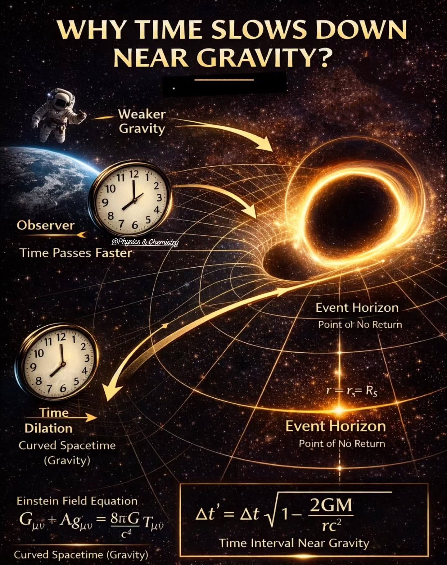 Black hole size comparison