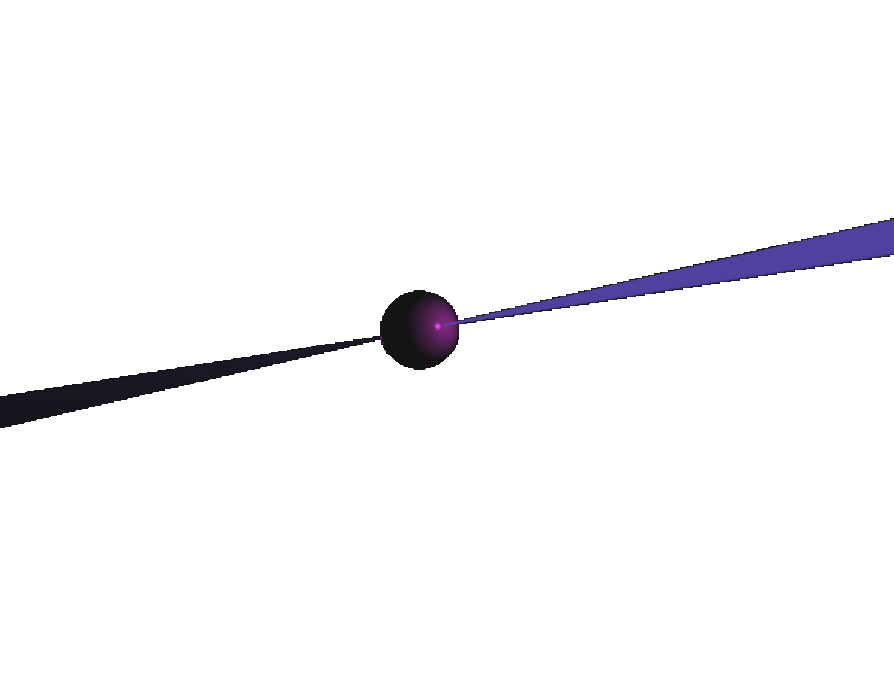 Simulation of a pulsar