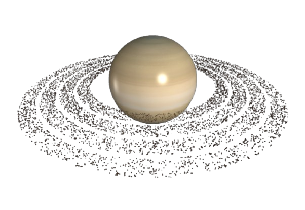 Modelling saturn rings