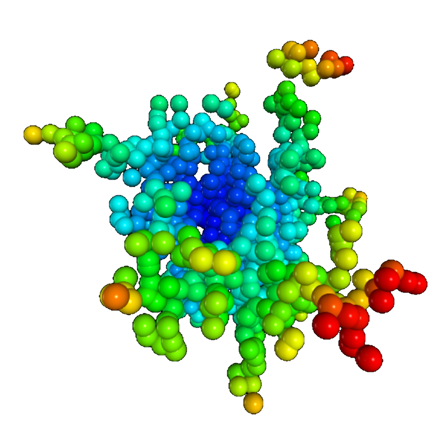 Three-dimensional diffusion limited aggregation