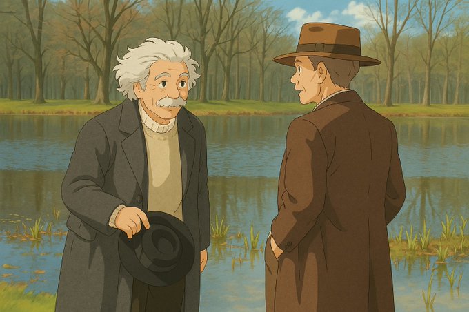Einstein and Oppenheimer