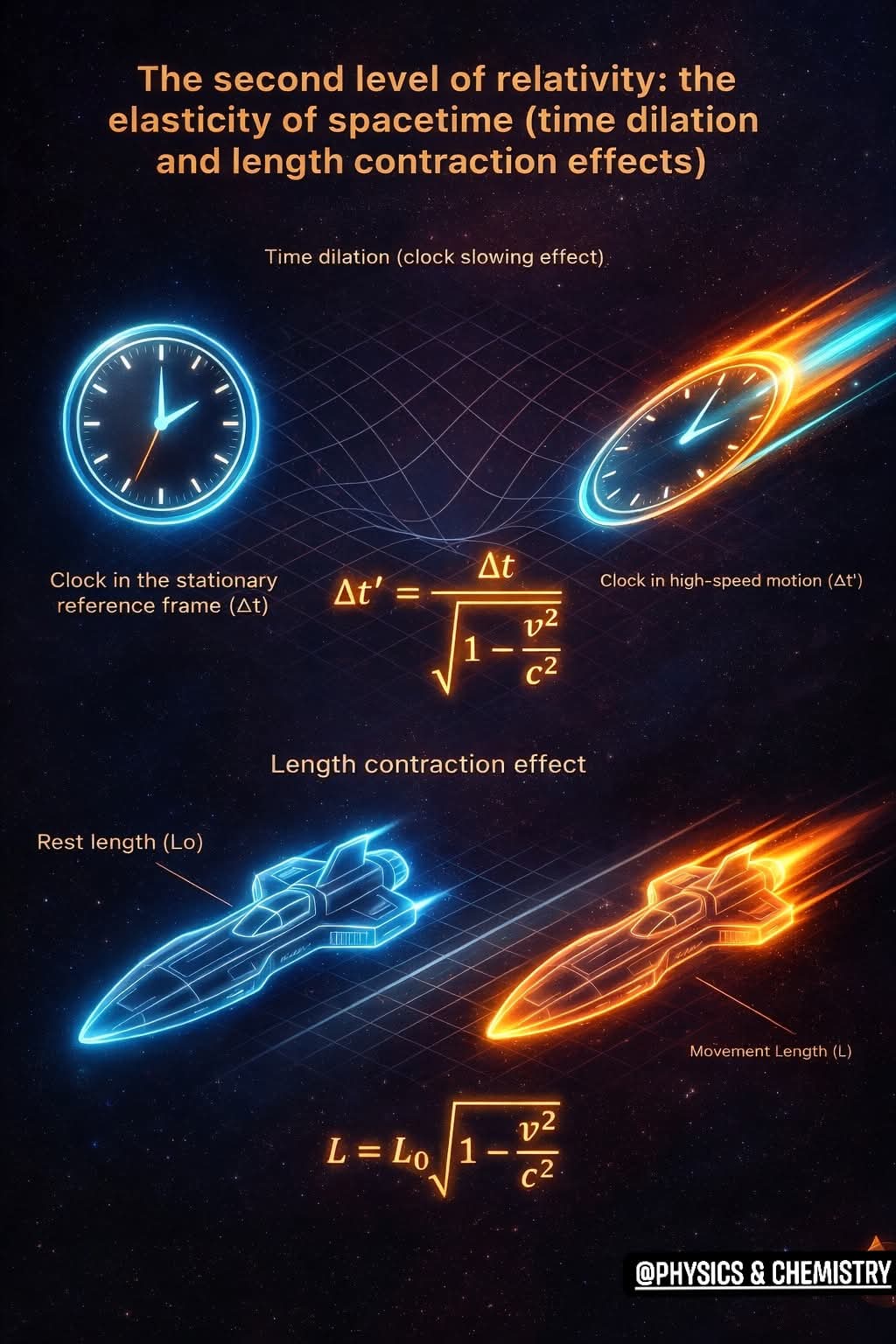 Elasticity of space-time