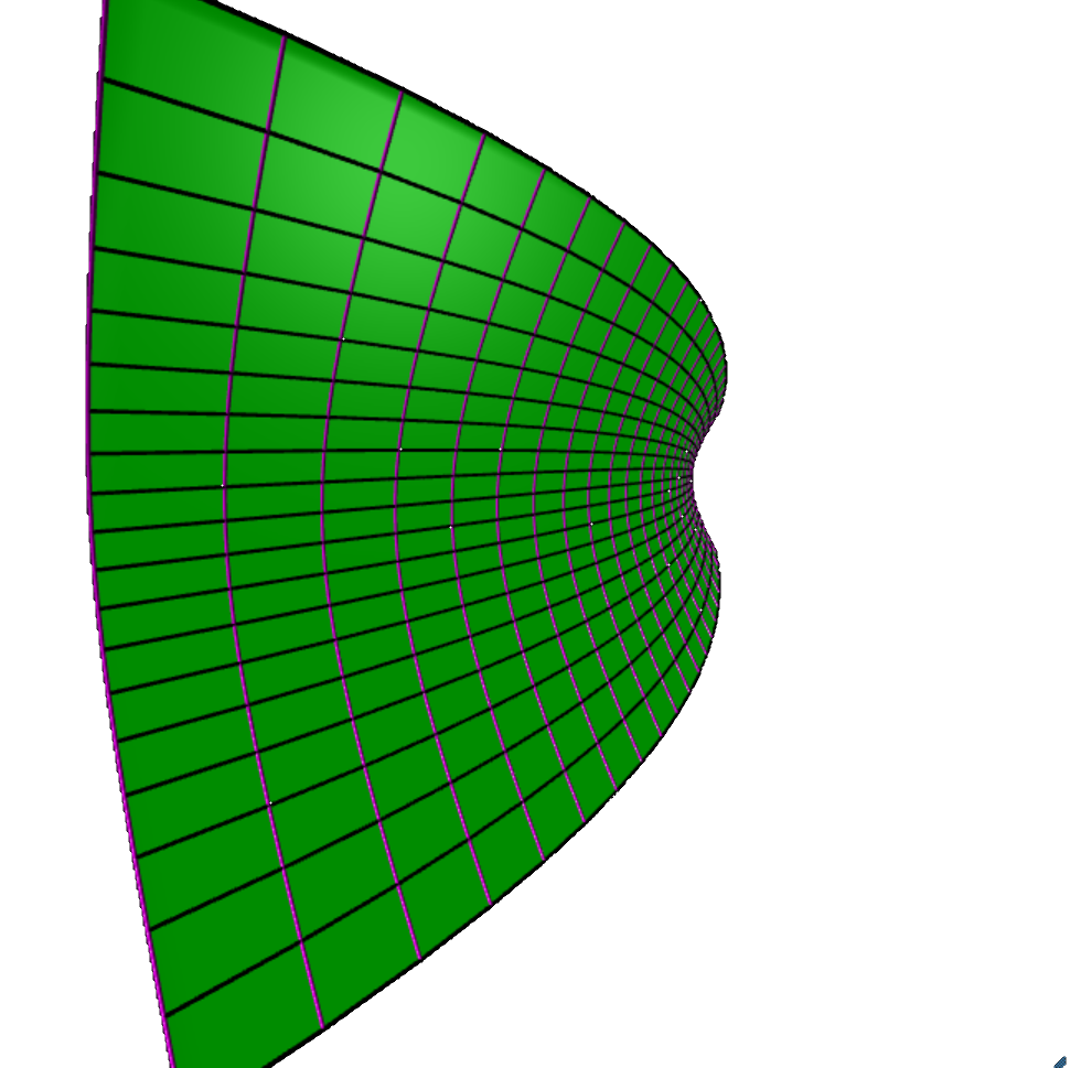 Space time curvature near planet Earth