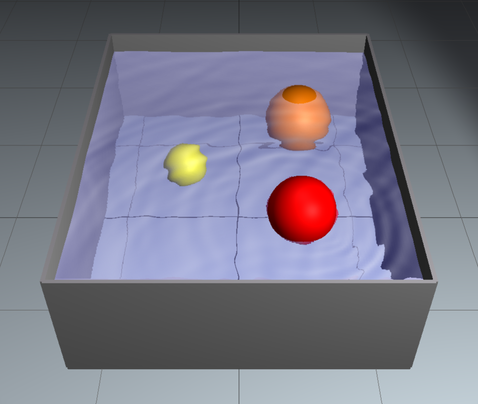 Euler water simulation